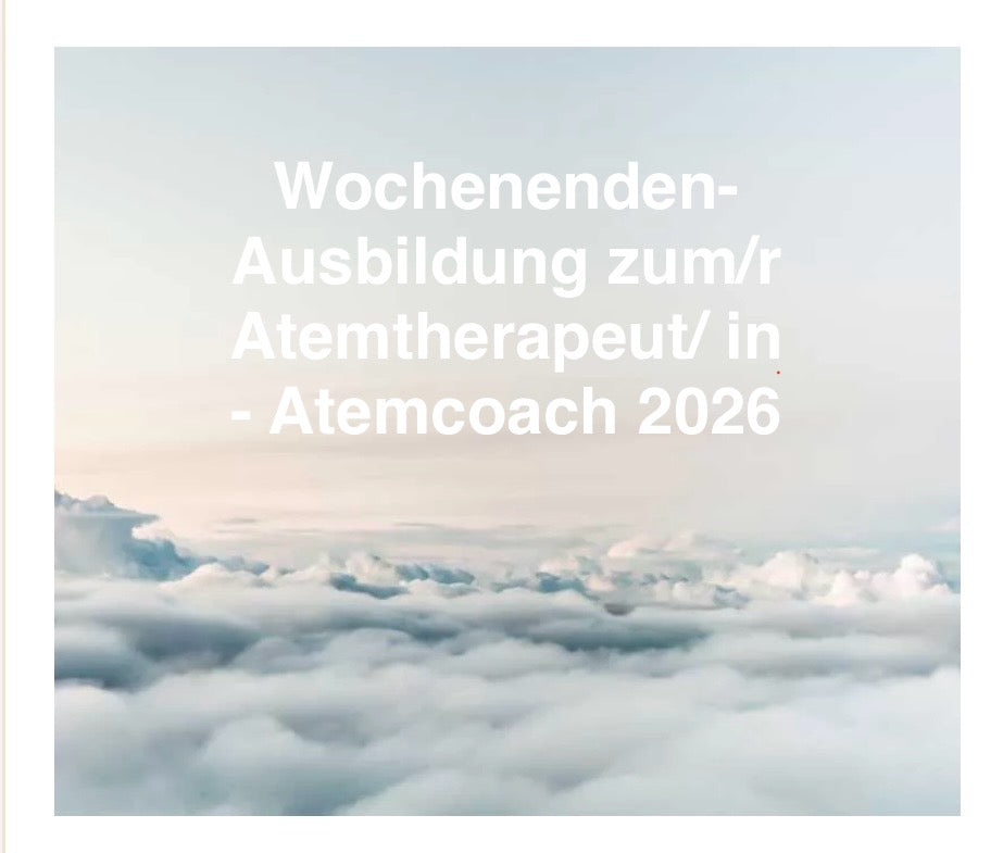 Gesamtausbildung über Wochenenden zum/r Nada-Prana-Atemtherapeuten/in / Atemcoach 2026 Beginn am Fr. 17.04.2026 um 18.00 Uhr.