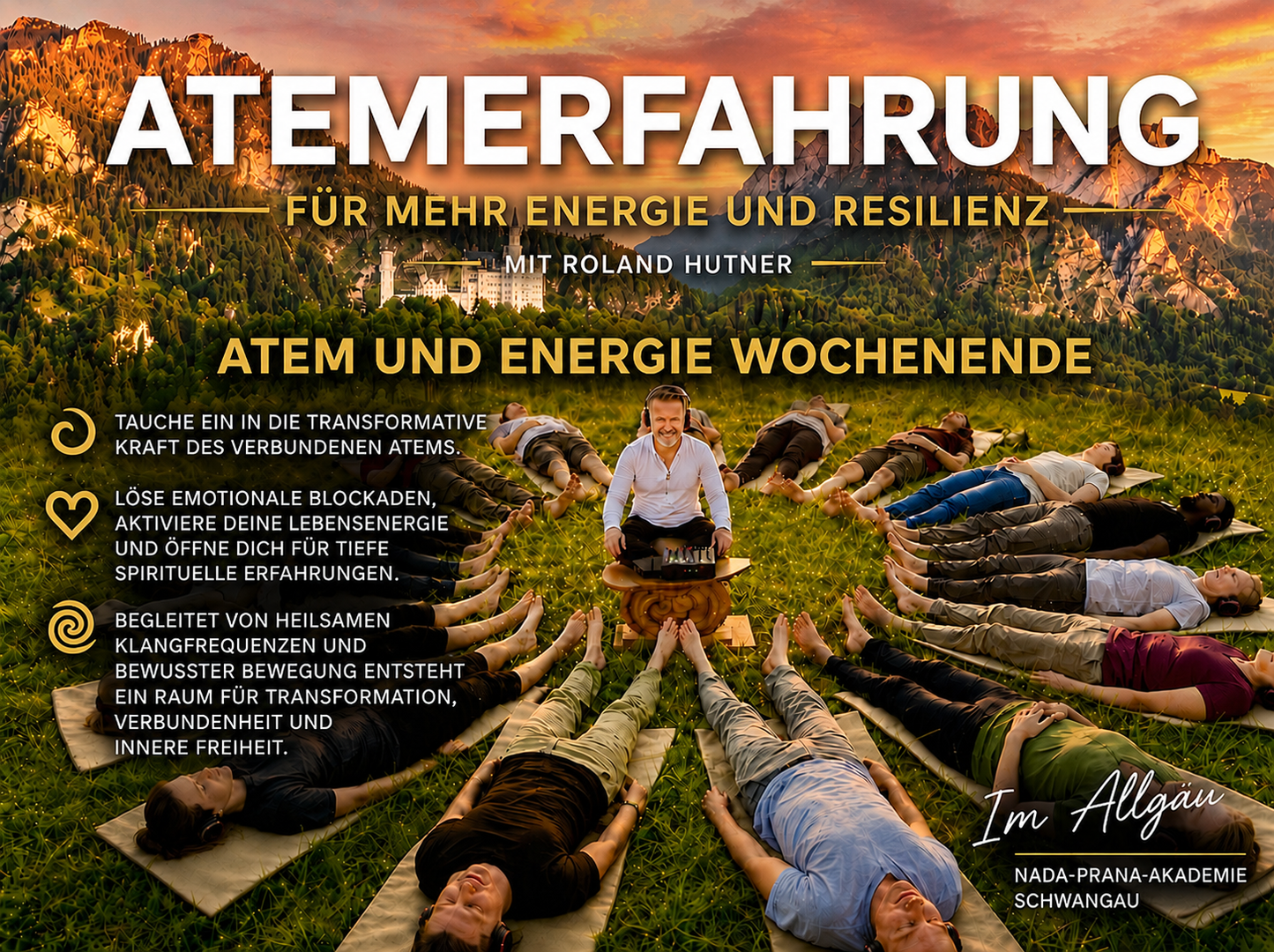 Atem-Retreat für Stressabbau, Resilienz & neue Energie